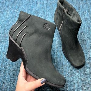 Timberland Baychester Leather Ankle Boots in Black